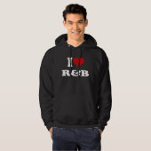 I Love R&B Hoodie (Voorkant volledig)