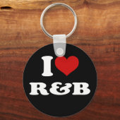 I Love R&B Sleutelhanger (Voorkant)