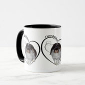 I Love Rabbits Mok (Voorkant links)