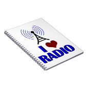 I Love Radio Notitieboek (Rechterzijde)