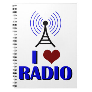 I Love Radio Notitieboek