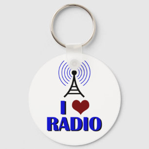 I Love Radio Sleutelhanger