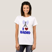 I Love Radio T-shirt (Voorkant volledig)