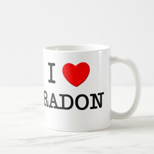 I Love Radon Koffiemok (Rechts)