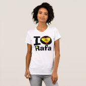 I Love Rafa Spain Flag T-Shirt (Voorkant volledig)