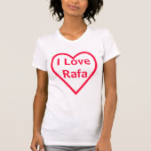 I Love Rafa T-shirt (Voorkant)