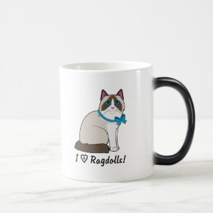 I Love Ragdoll Cats Magische Mok