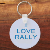 I Love Rally Sleutelhanger (Voorkant)