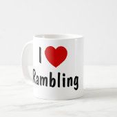 I Love Rambling Koffiemok (Voorkant links)