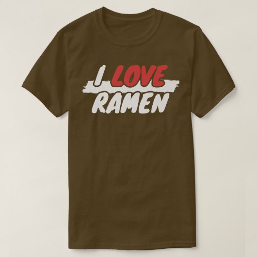 I Love Ramen 299 T-shirt (Design voorkant)