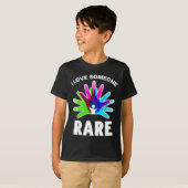 I Love Rare Disease Awareness Shirt - Rare Disease (Voorkant volledig)