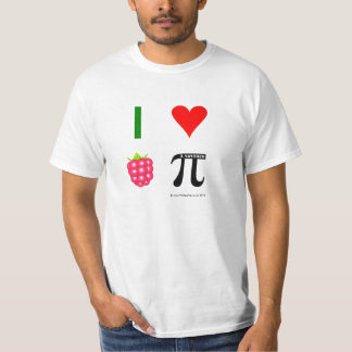 I Love Raspberry-T-Shirt T-shirt
