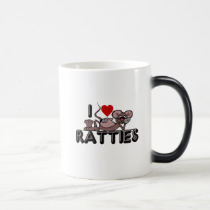 I Love Ratties Magische Mok