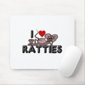 I Love Ratties Muismat (Met muis)