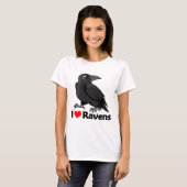 I Love Ravens T-shirt (Voorkant volledig)