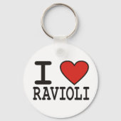 I Love Ravioli Sleutelhanger (Voorkant)