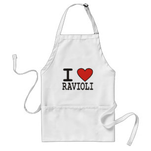 I Love Ravioli Standaard Schort