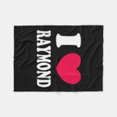 I Love Raymond Fleece Deken (Voorkant (Horizontaal))