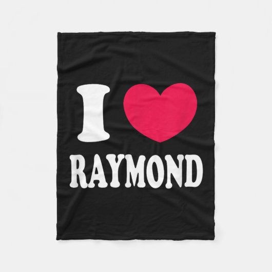 I Love Raymond Fleece Deken (Voorkant)