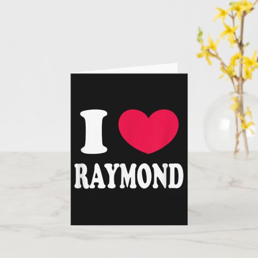 I Love Raymond  Kaart (Gele Bloem)
