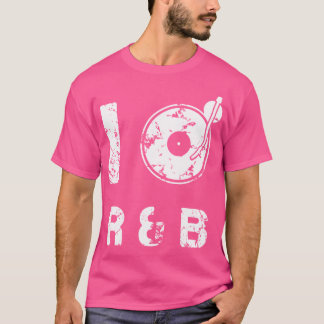 I Love RB Music Gift - RB Lovers Gift Ideaal Ontwe T-shirt