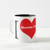 I Love RC Tweekleurige Koffiemok (Voorkant links)