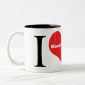 I Love RC Tweekleurige Koffiemok (Links)