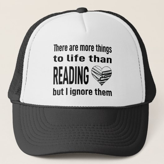 I Love Reading Book Lover Reader Librarian Teacher Trucker Pet (Voorkant)