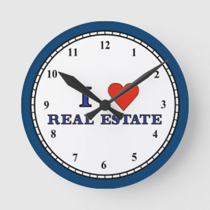 I Love Real Estate Ronde Klok