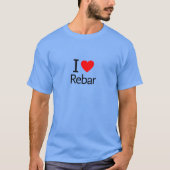 I Love Rebar T-shirt (Voorkant)