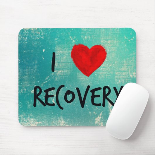 I Love Recovery Muismat (Met muis)