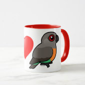 I Love Red-bellied Parrots Mok (Voorkant rechts)