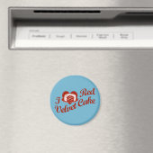 I Love Red Velvet Cake Magneet (Insitu (Vaatwasser))