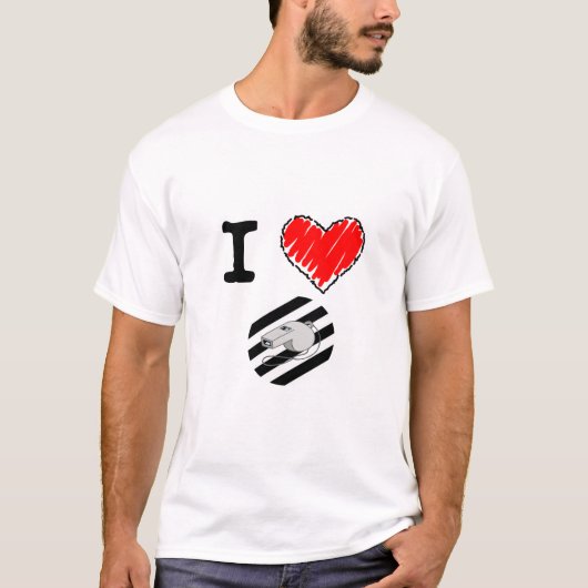 I Love Referee T-shirt (Voorkant)