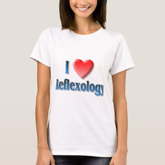 I Love Reflexology Shirt (Voorkant)