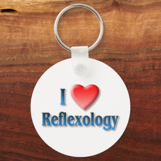 I Love Reflexology Sleutelhanger (Voorkant)