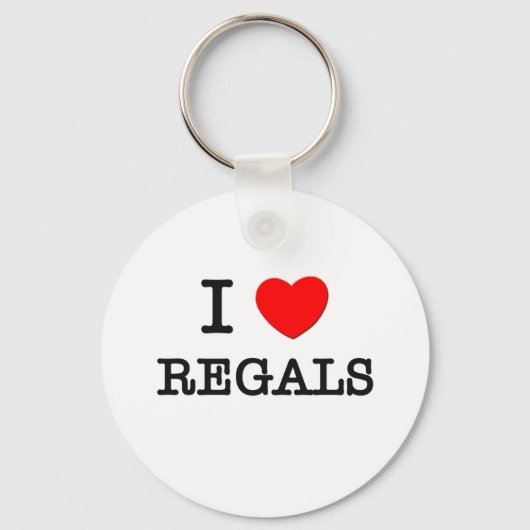 I Love Regals Sleutelhanger (Voorkant)