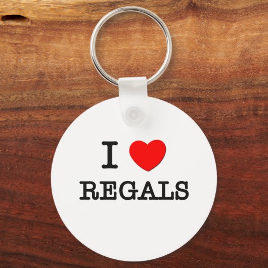 I Love Regals Sleutelhanger (Voorkant)