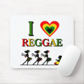 I Love Reggae Muismat (Met muis)