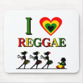 I Love Reggae Muismat (Voorkant)