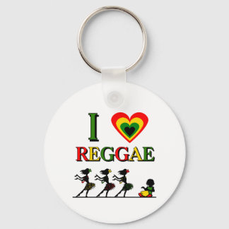 I Love Reggae Sleutelhanger