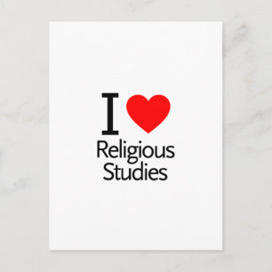 I Love Religious Studies Briefkaart