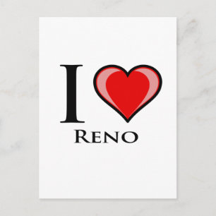 I Love Reno Briefkaart