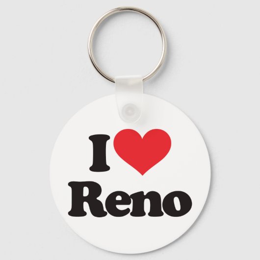I Love Reno Sleutelhanger (Voorkant)