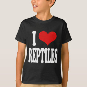 I Love Reptiles T-shirt