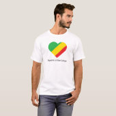 I Love Republic of Congo T-shirt (Voorkant volledig)