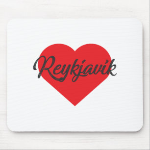 I Love Reykjavik - IJsland Muismat
