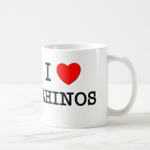 I Love RHINOS Koffiemok