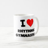 I Love Rhythmic Gymnastics Koffiemok (Voorkant rechts)