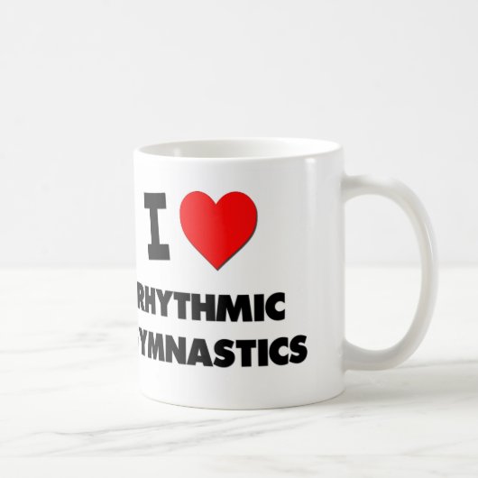 I Love Rhythmic Gymnastics Koffiemok (Rechts)